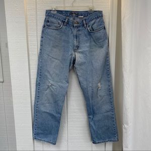 Vintage Eddie Bauer boyfriend-cut mid-rise jeans
